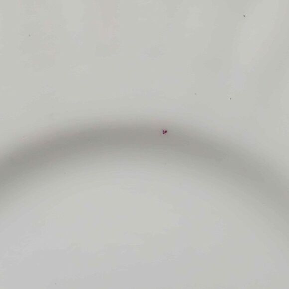 English Castle Teacup and Saucer Pink Roses Vintage - Picture 7 of 9